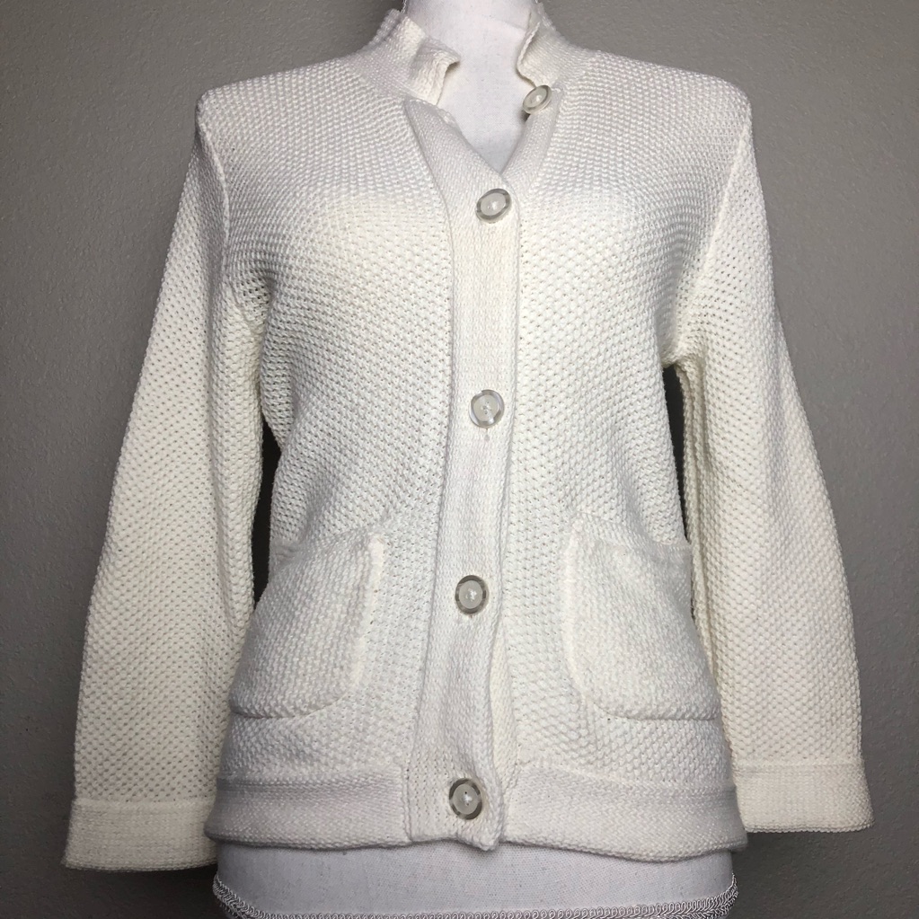 Button Down Knitted Sweater